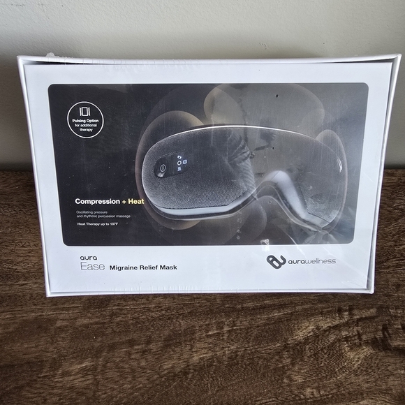 Aura Wellness Ease Migraine Relief Mask Gray - Picture 3 of 4